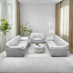 Furnicom Exclusive Wooden sofa / White sofa / Sofa set / luxury sofa /