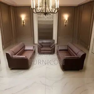 Furnicom Luxury Sofa Set/ Sofa / Rolled arm sofa / Brown sofas