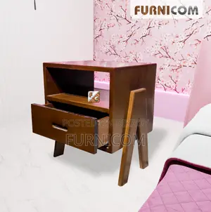 MDF Exclusive Bed Side Table With Drawers