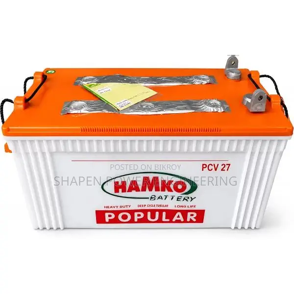 Hamko Popular PCV 27 Plate Battery