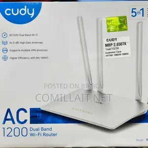 Cudy WR1200 AC1200 Dual Band WiFi Router