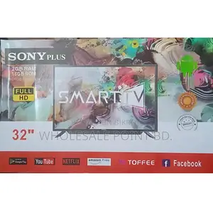 Sony Plus 32" Dual Glass Voice Control TV