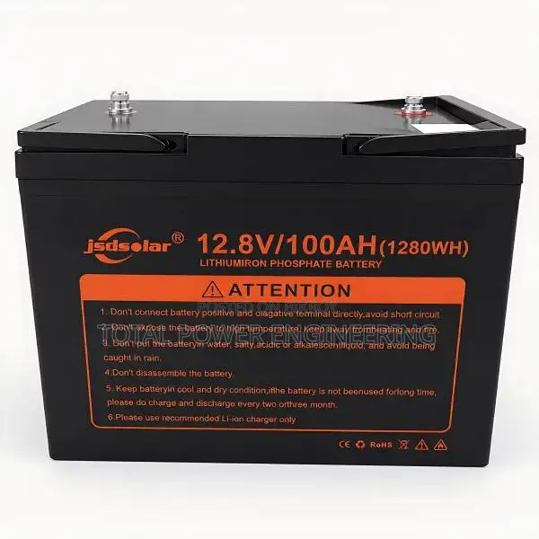 JSDSOLAR 1280Wh Lithium IPS Battery