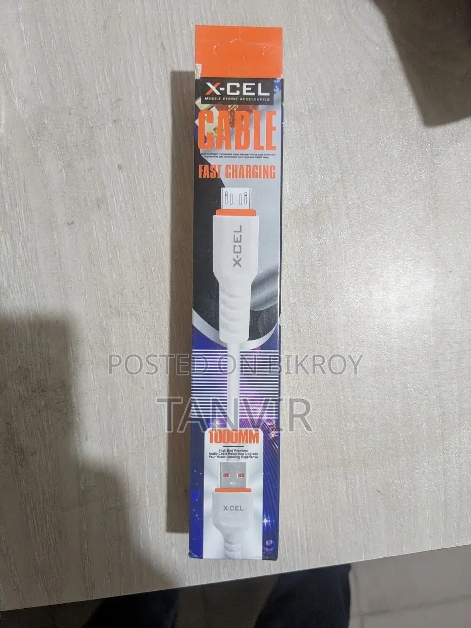 EXCEL 1000mm Fast Charging Data Cable – Type C