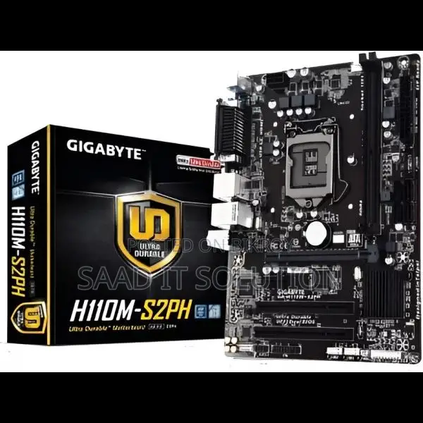Gigabyte GA-H110M S2PH DDR4 7th / 6th Gen PC Motherboard
