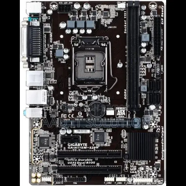 Gigabyte GA-H110M S2PH DDR4 7th / 6th Gen PC Motherboard