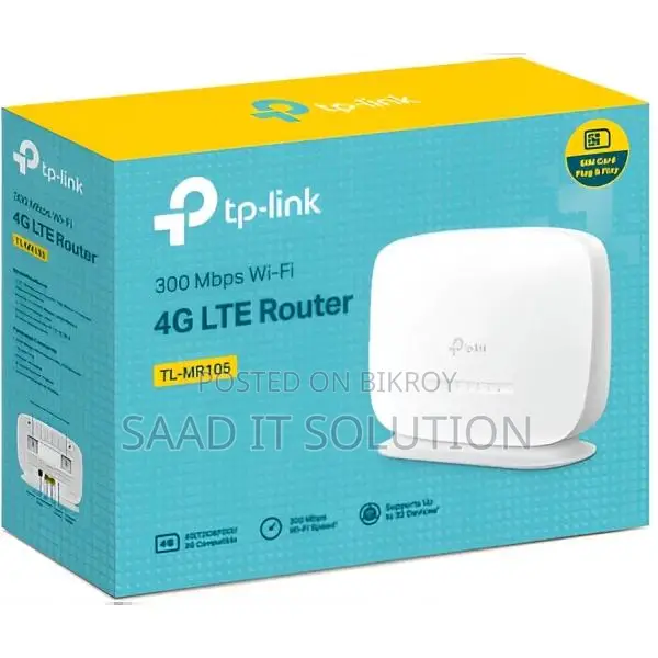 TP-Link TL-MR105 300-Mbps 4G LTE Wireless Router