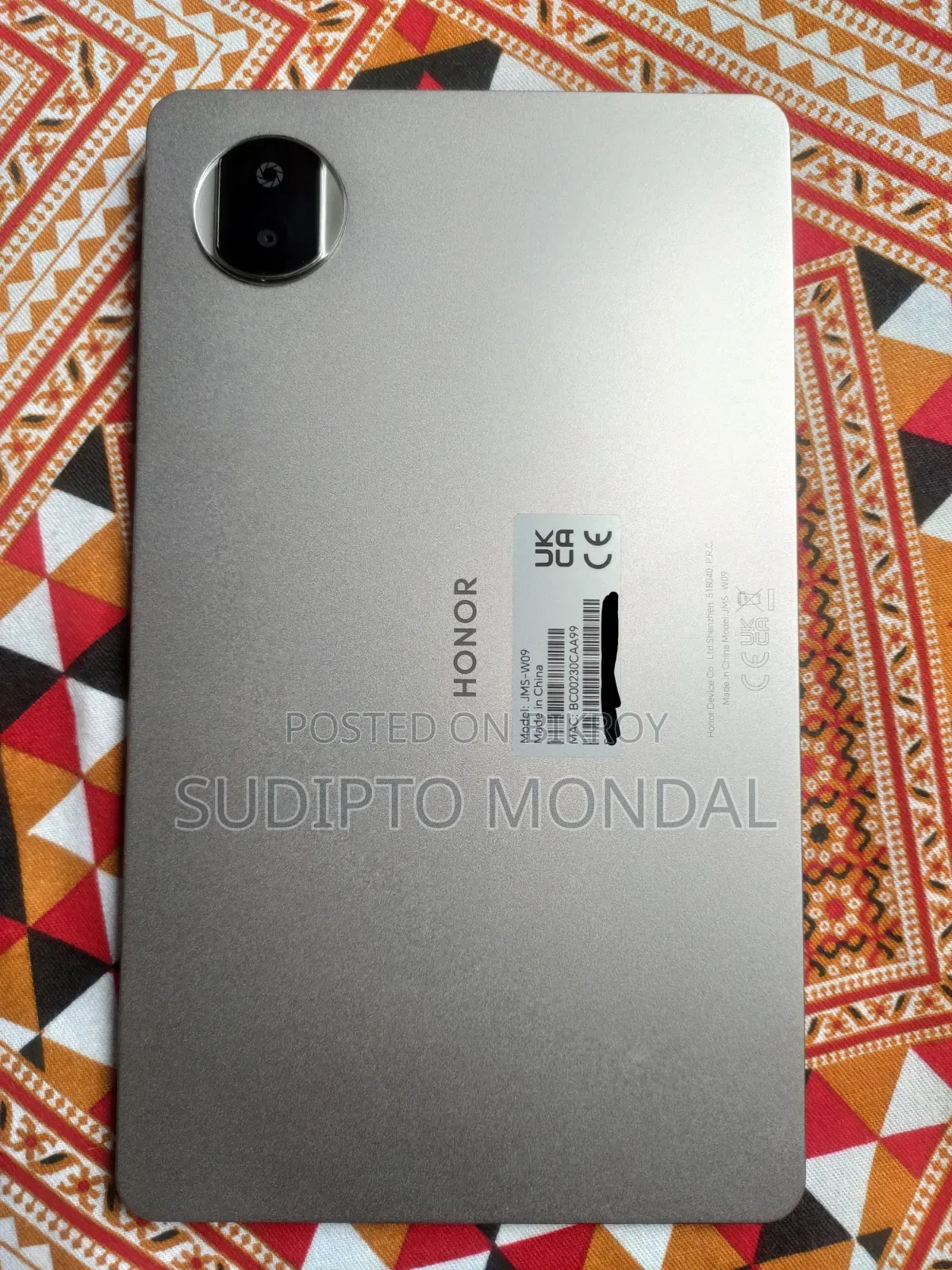 New Honor Pad X7 128 GB Silver