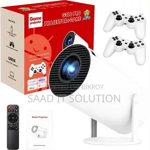 G300 Pro 4K Mini Projector with 20000+ Games