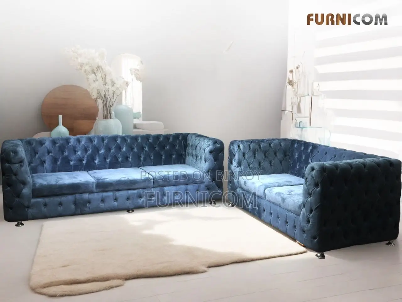 Furnicom Exclusive Sofa Set / Luxury sofa/ Living room Sofa Set / Velv