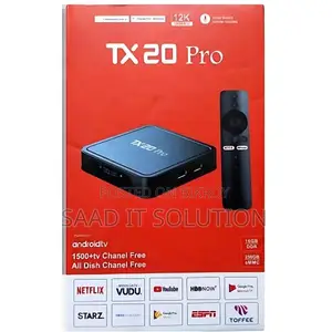 TX20 Pro 12K Ultra HD Smart Android TV Box