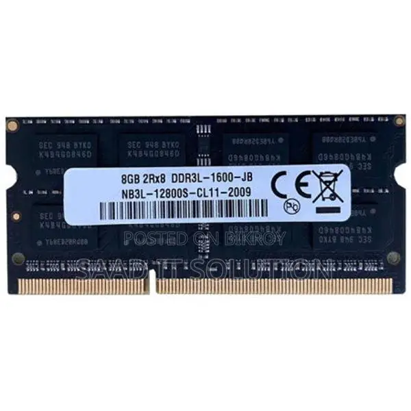 AData 8GB DDR3L 1600MHz Laptop RAM