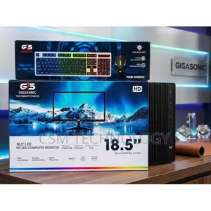 Desktop PC Core i3 7th Gen 4GB RAM 120GB SSD