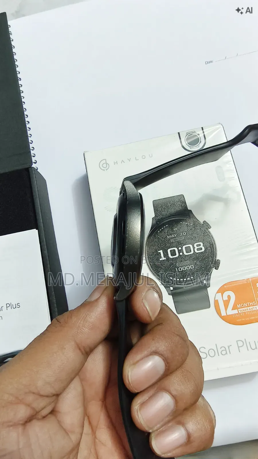 Haylou Solar Plus Calling Smart Watch
