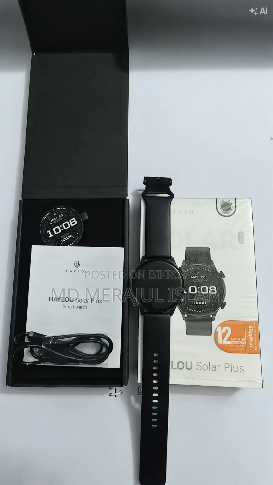Haylou Solar Plus Calling Smart Watch
