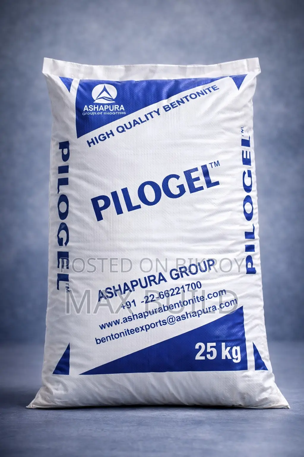 Bentonite Powder PILOGEL Ashapura (Grade-B) in Bangladesh