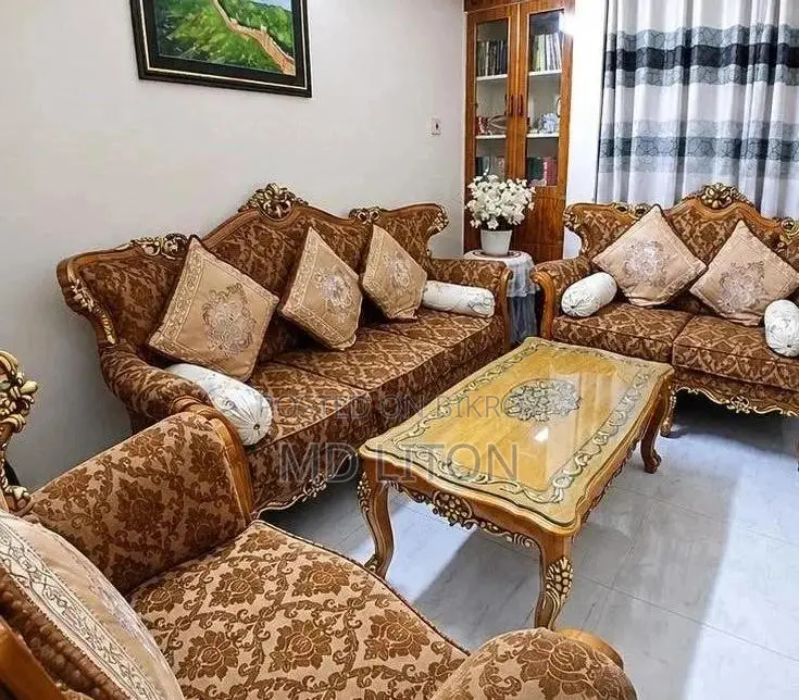 Teak Wood Sofa Set