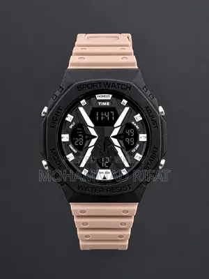 ⌚ Stylish Digital Sports Watch | Blue & Black