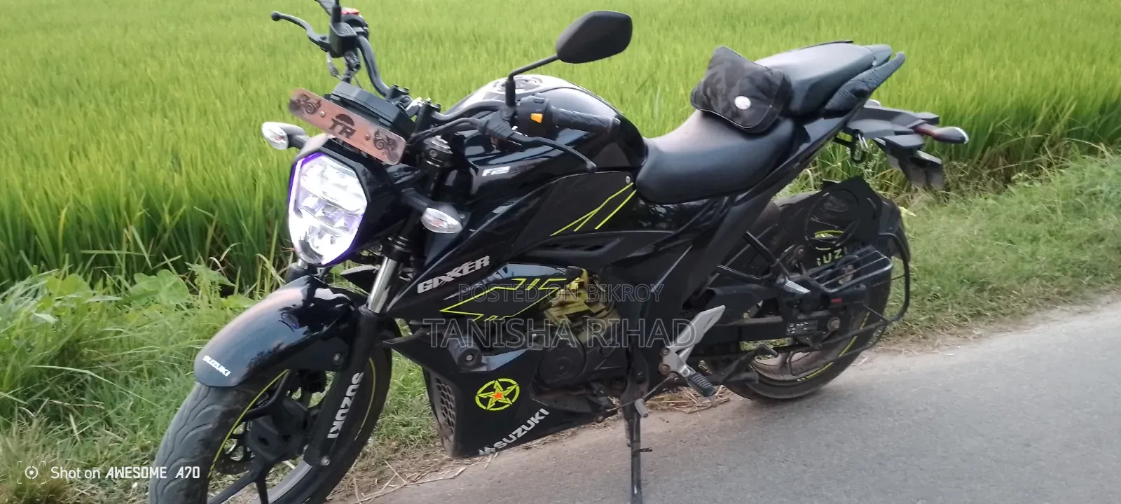 New Suzuki Gixxer 2025 Black