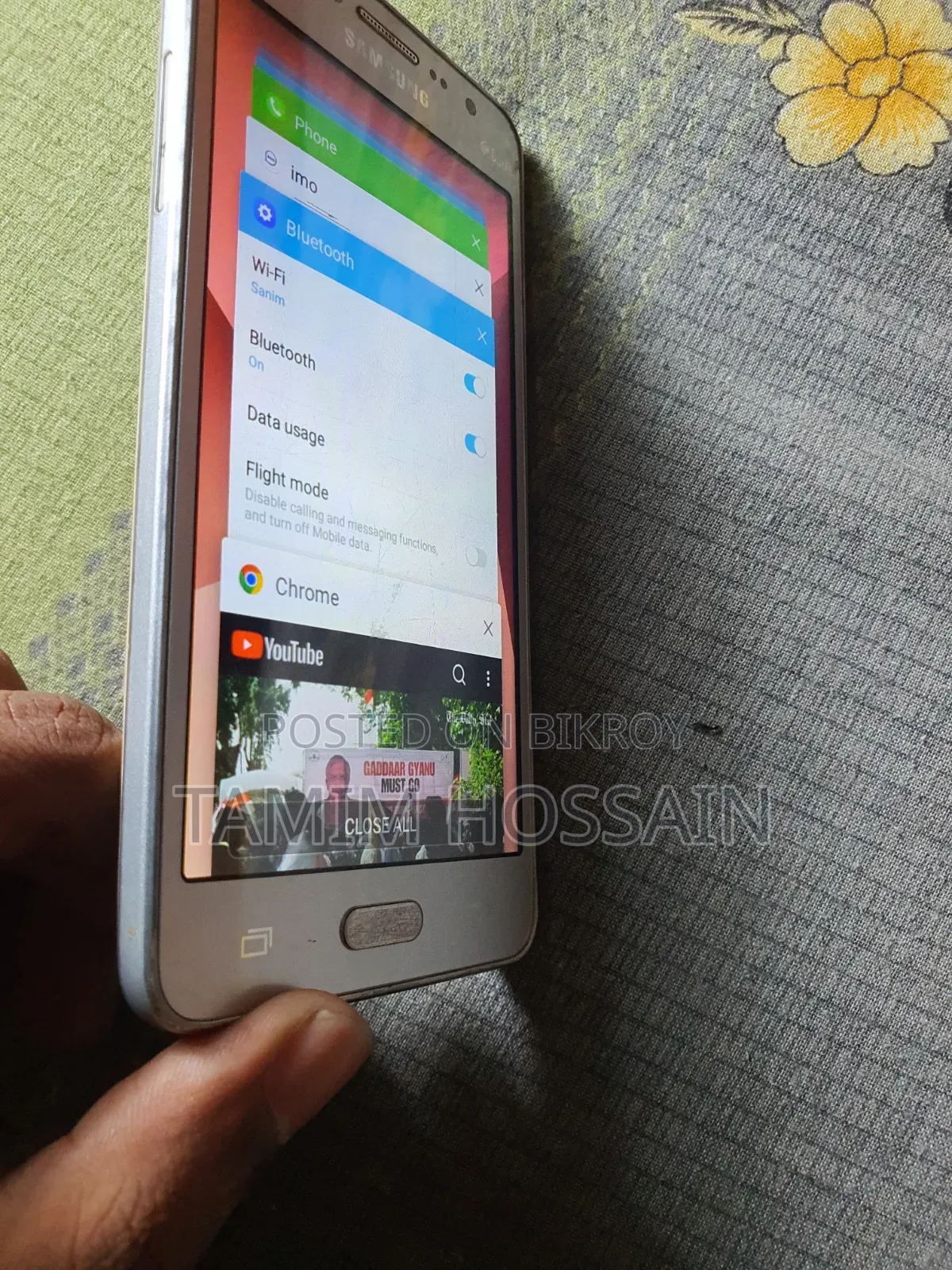 স্যামসাং গ্যালাক্সি জে২ প্রাইম ৮ জিবি সিলভার
