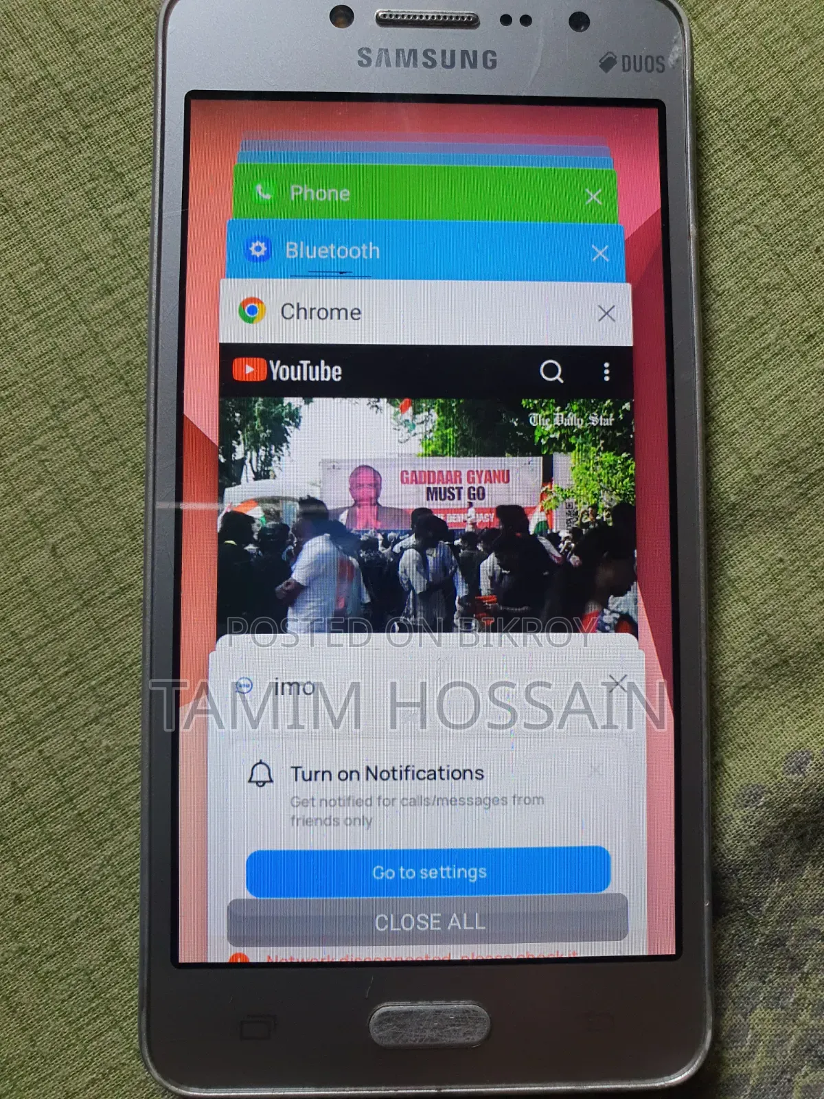 স্যামসাং গ্যালাক্সি জে২ প্রাইম ৮ জিবি সিলভার