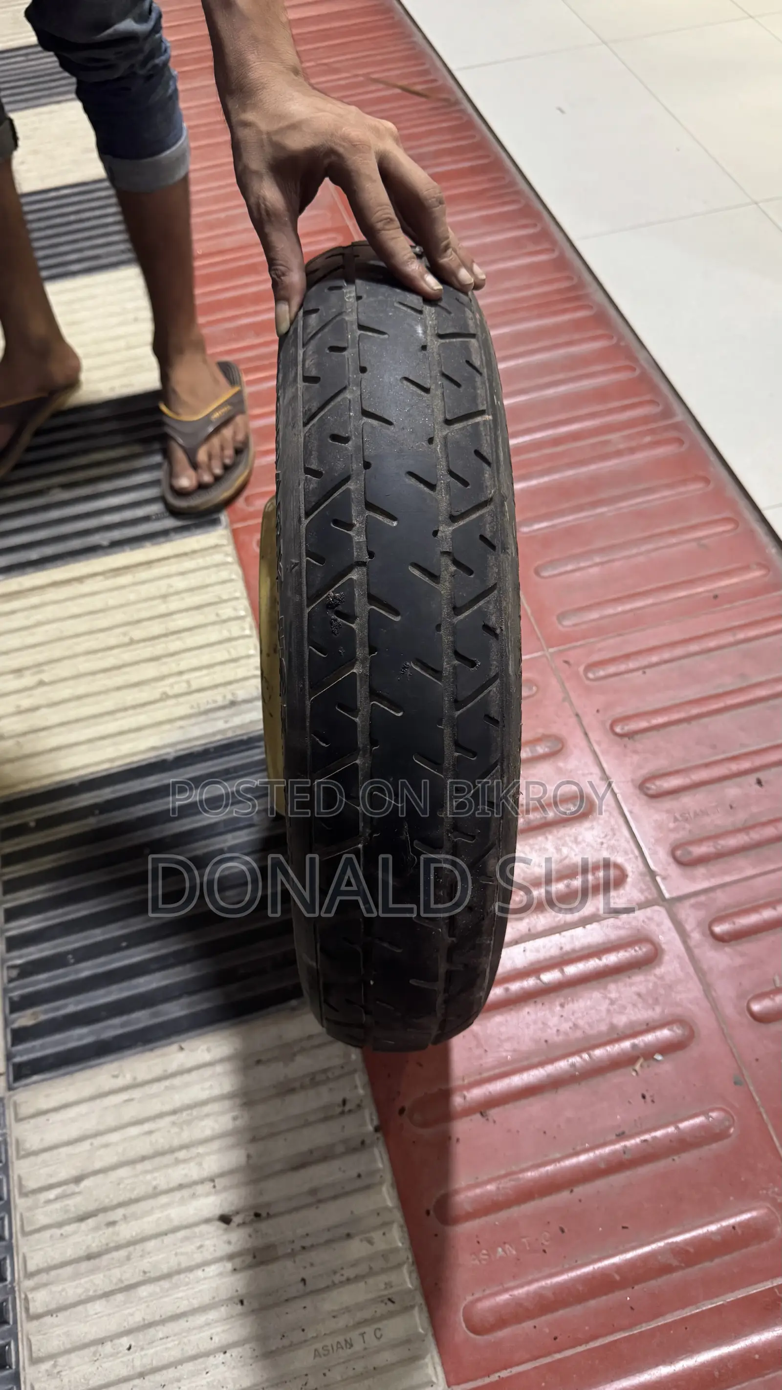 Spare Wheel With Tyre 14 Size