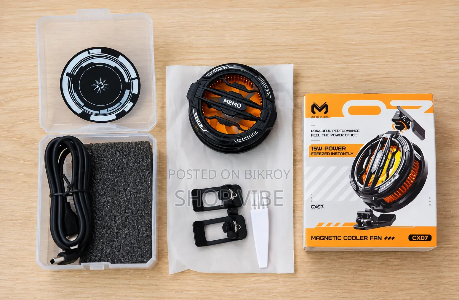 Memo CX07 Magnetic Phone Cooler Fan