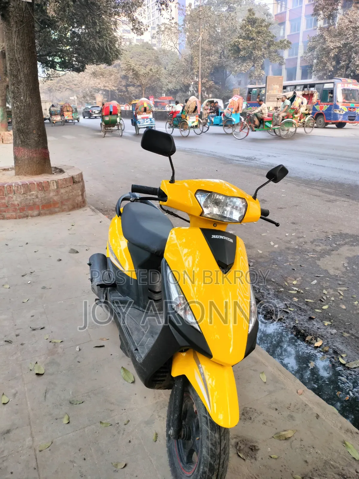 রানার স্কুটি-১১০ ২০২০ ইয়েলো
