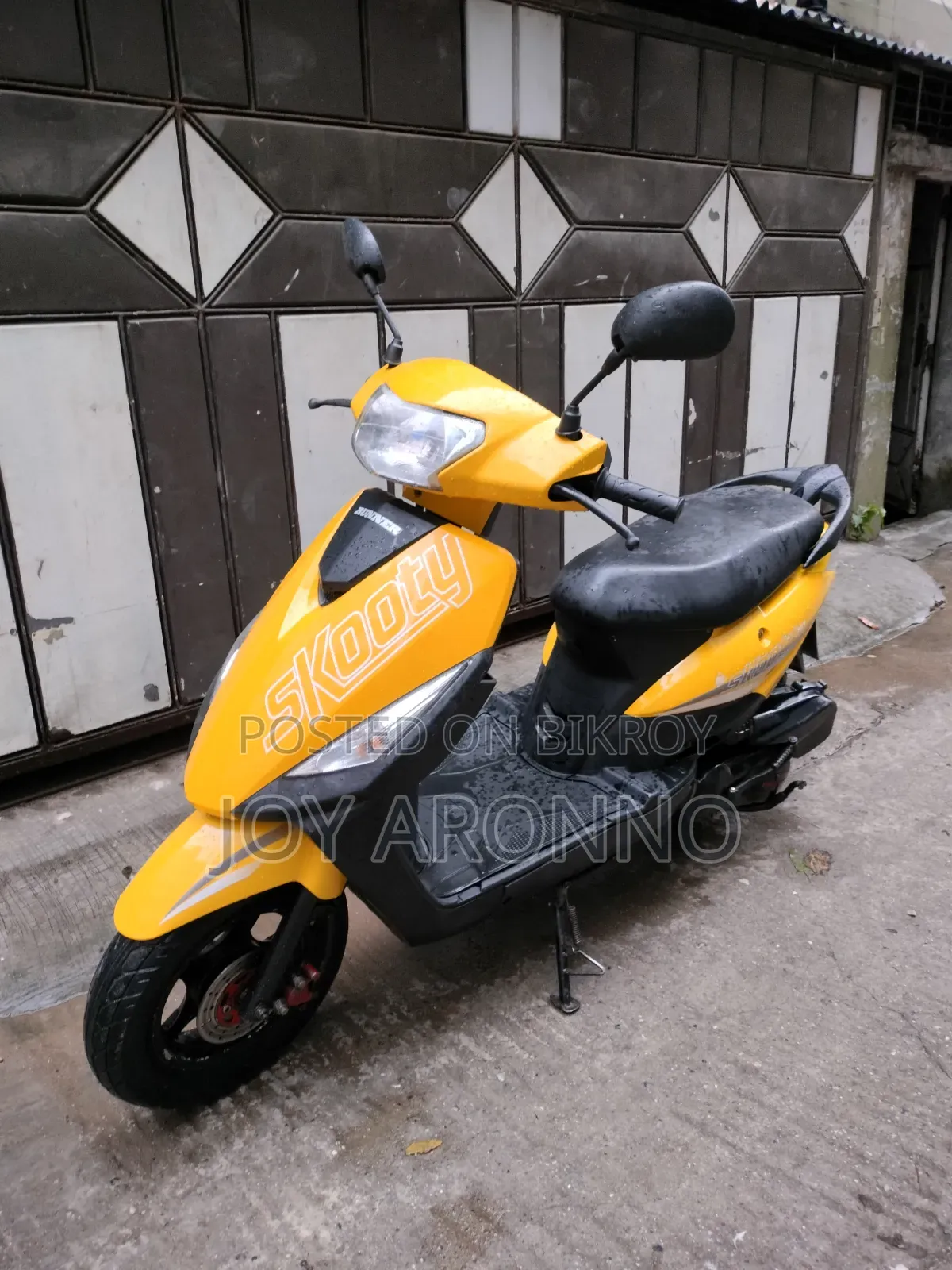 রানার স্কুটি-১১০ ২০২০ ইয়েলো
