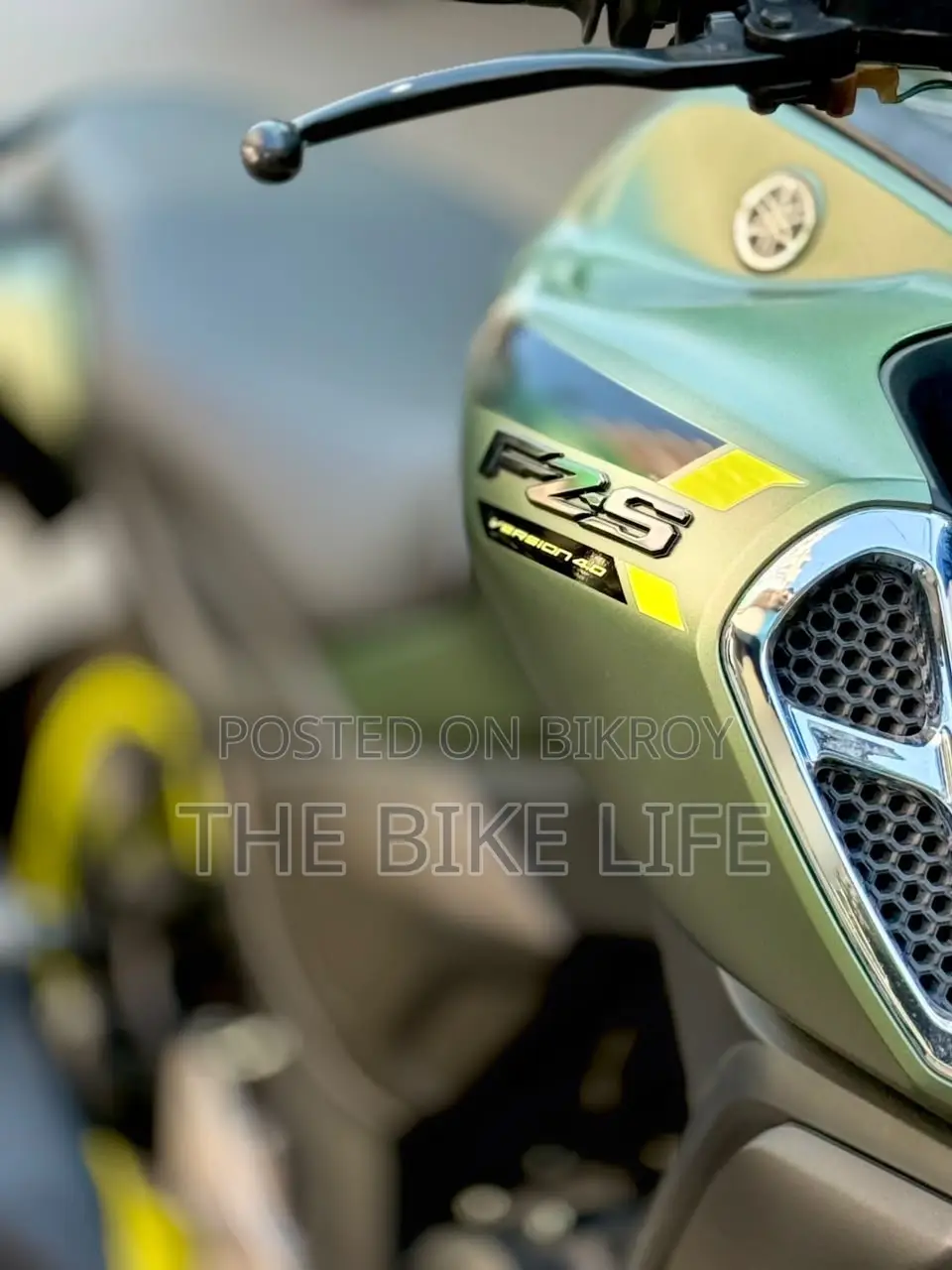 Yamaha FZS V4 2026 Green