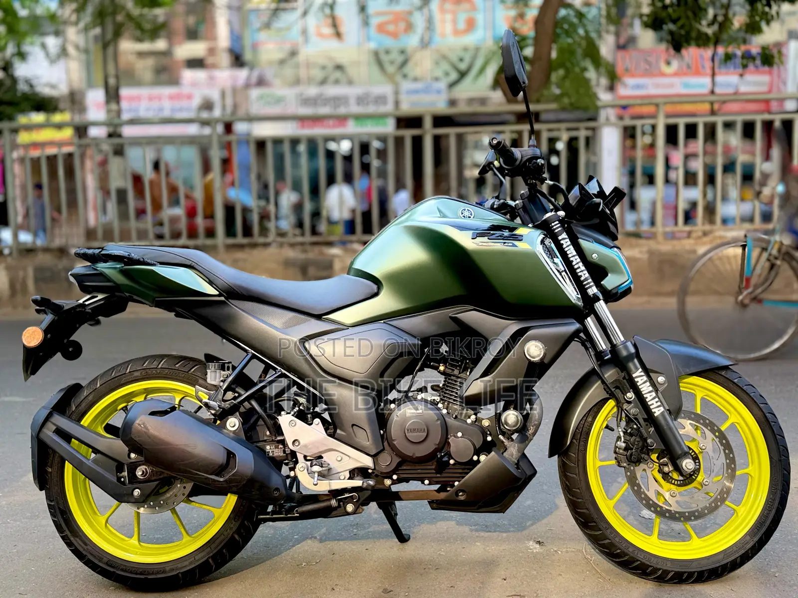 Yamaha FZS V4 2026 Green