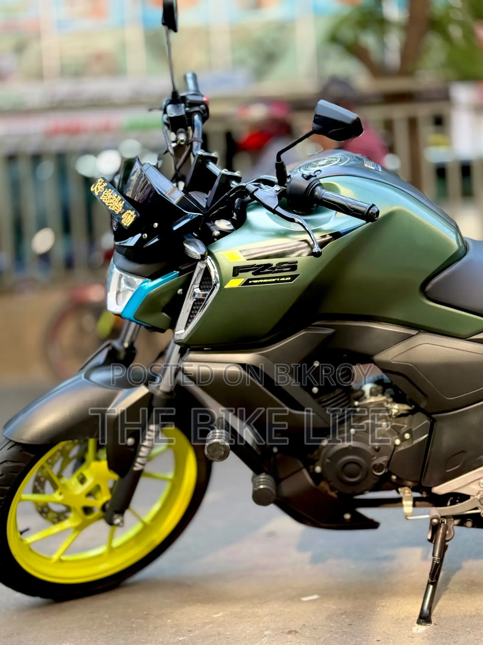 Yamaha FZS V4 2026 Green
