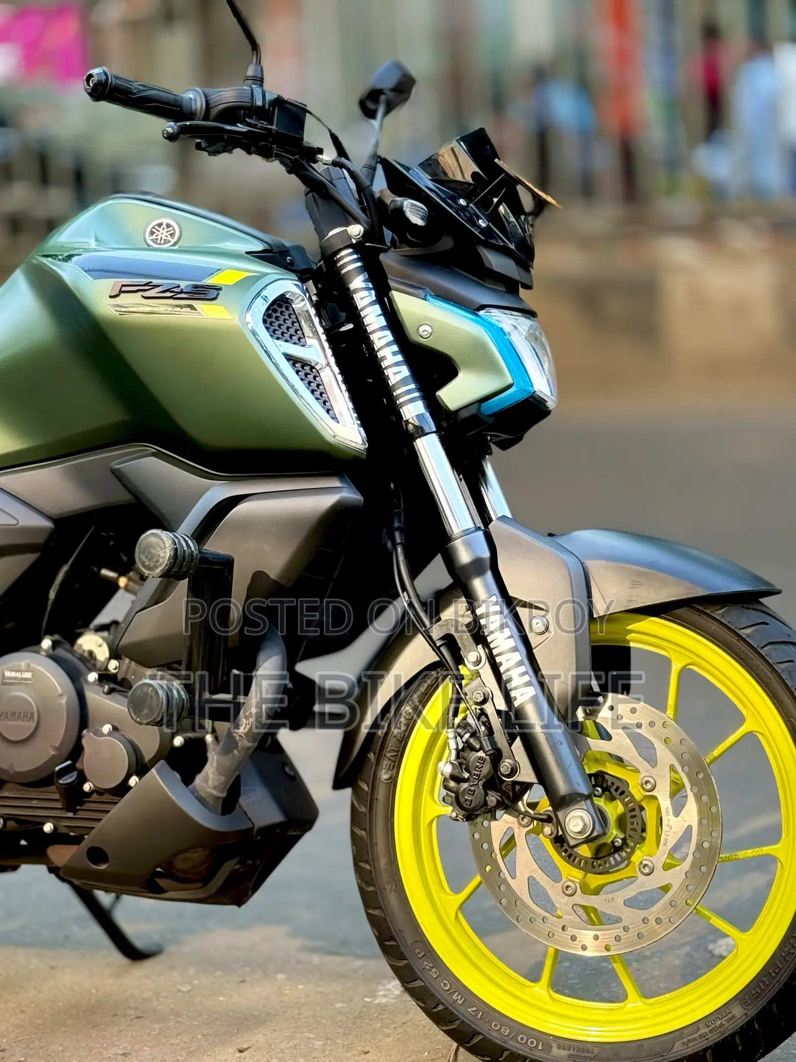 Yamaha FZS V4 2026 Green
