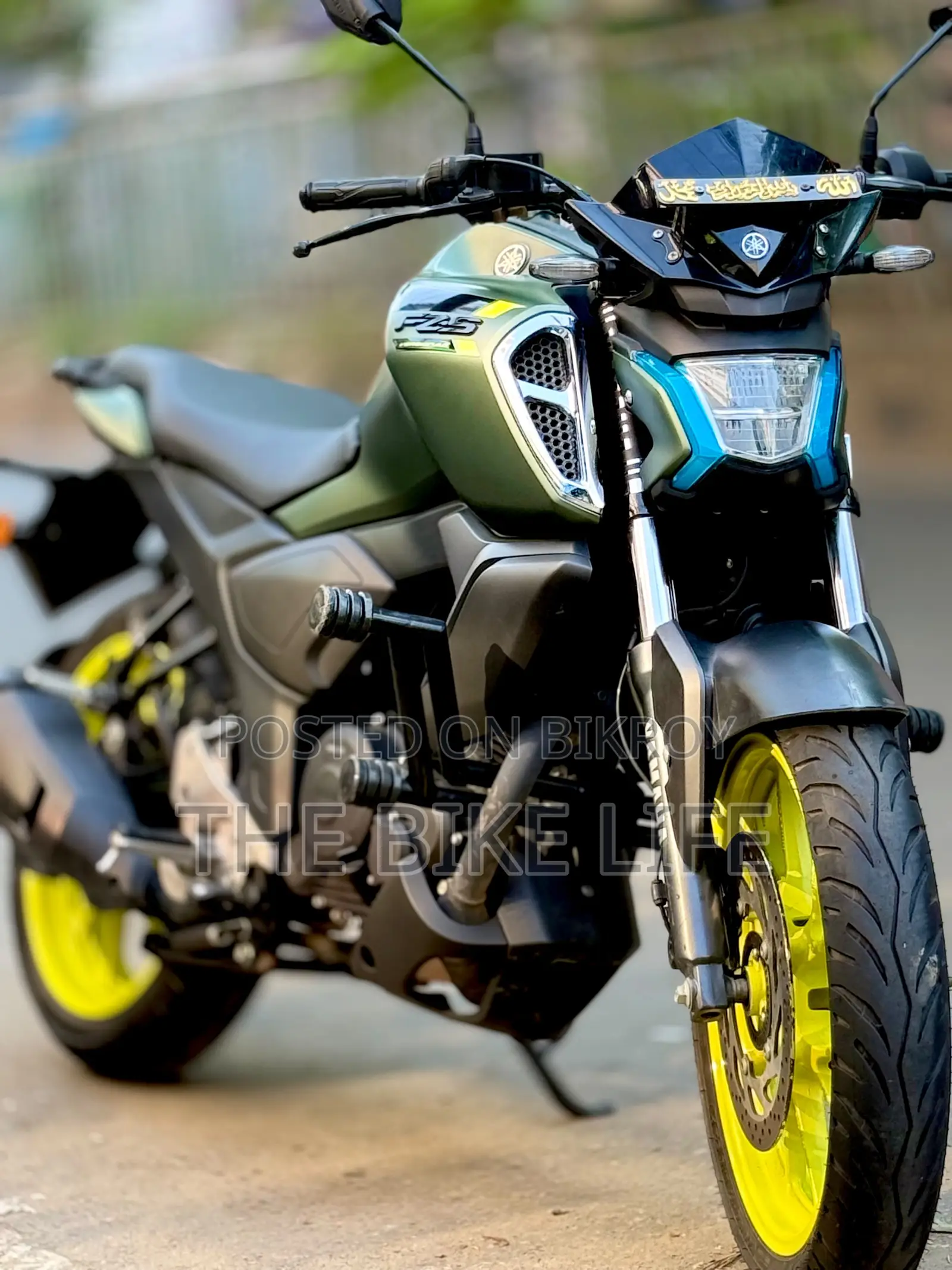 Yamaha FZS V4 2026 Green