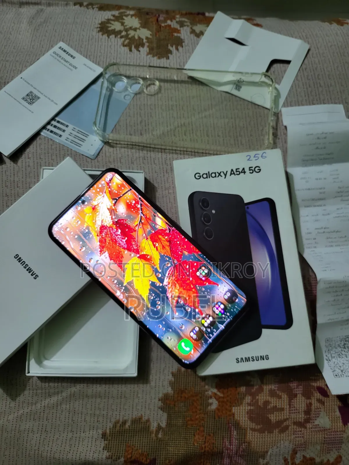 New Samsung Galaxy A54 5G 256 GB Black