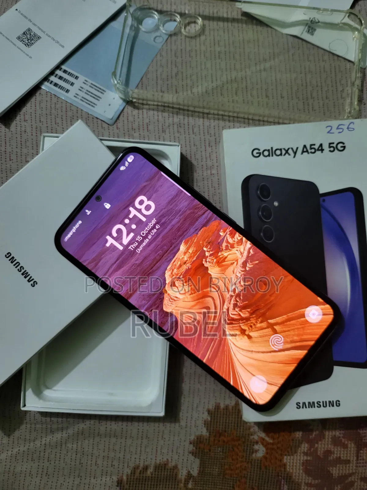 New Samsung Galaxy A54 5G 256 GB Black