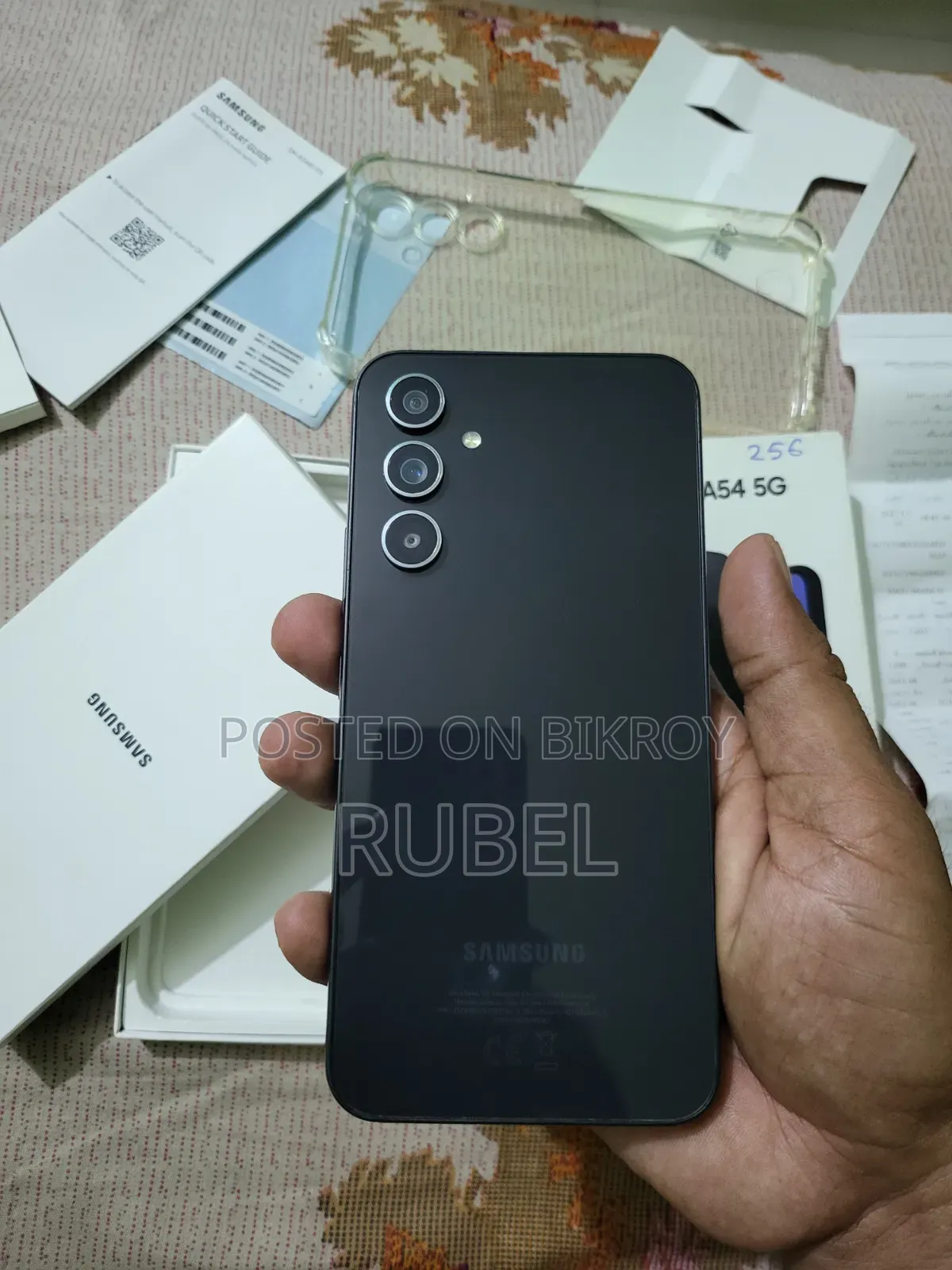 New Samsung Galaxy A54 5G 256 GB Black
