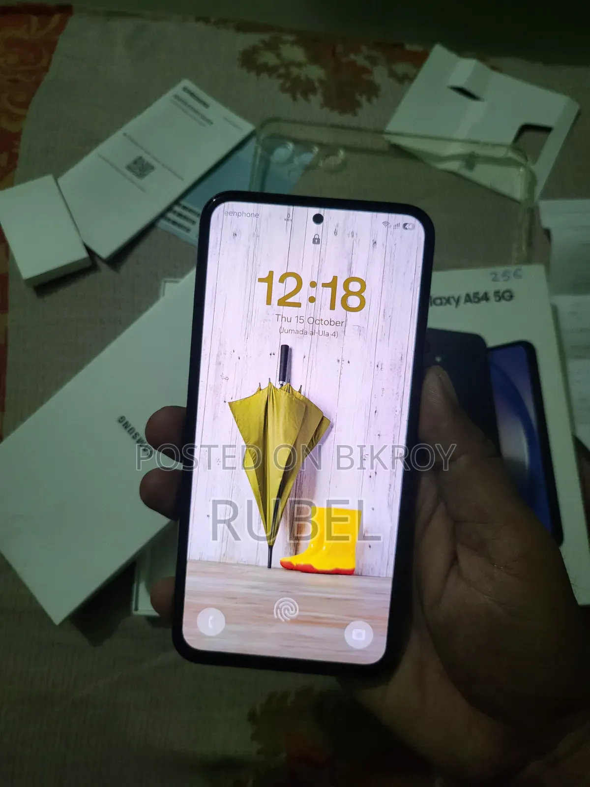 New Samsung Galaxy A54 5G 256 GB Black