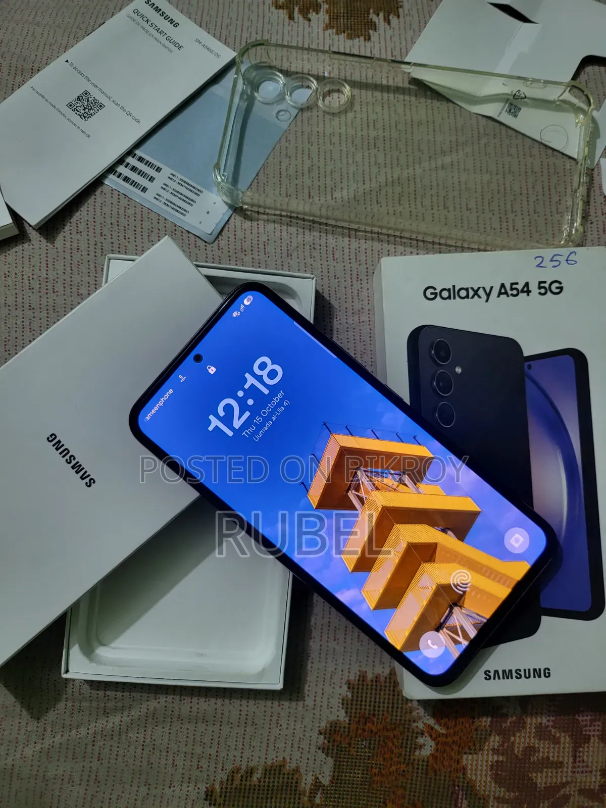 New Samsung Galaxy A54 5G 256 GB Black