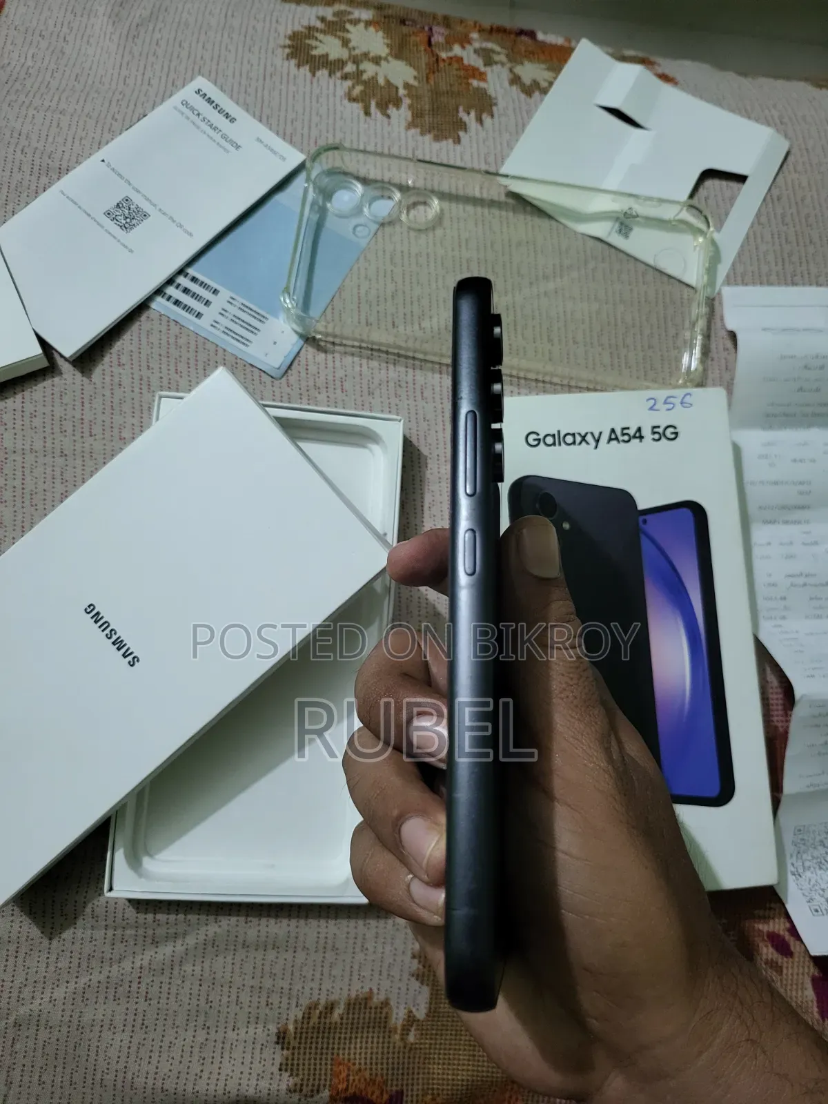 New Samsung Galaxy A54 5G 256 GB Black