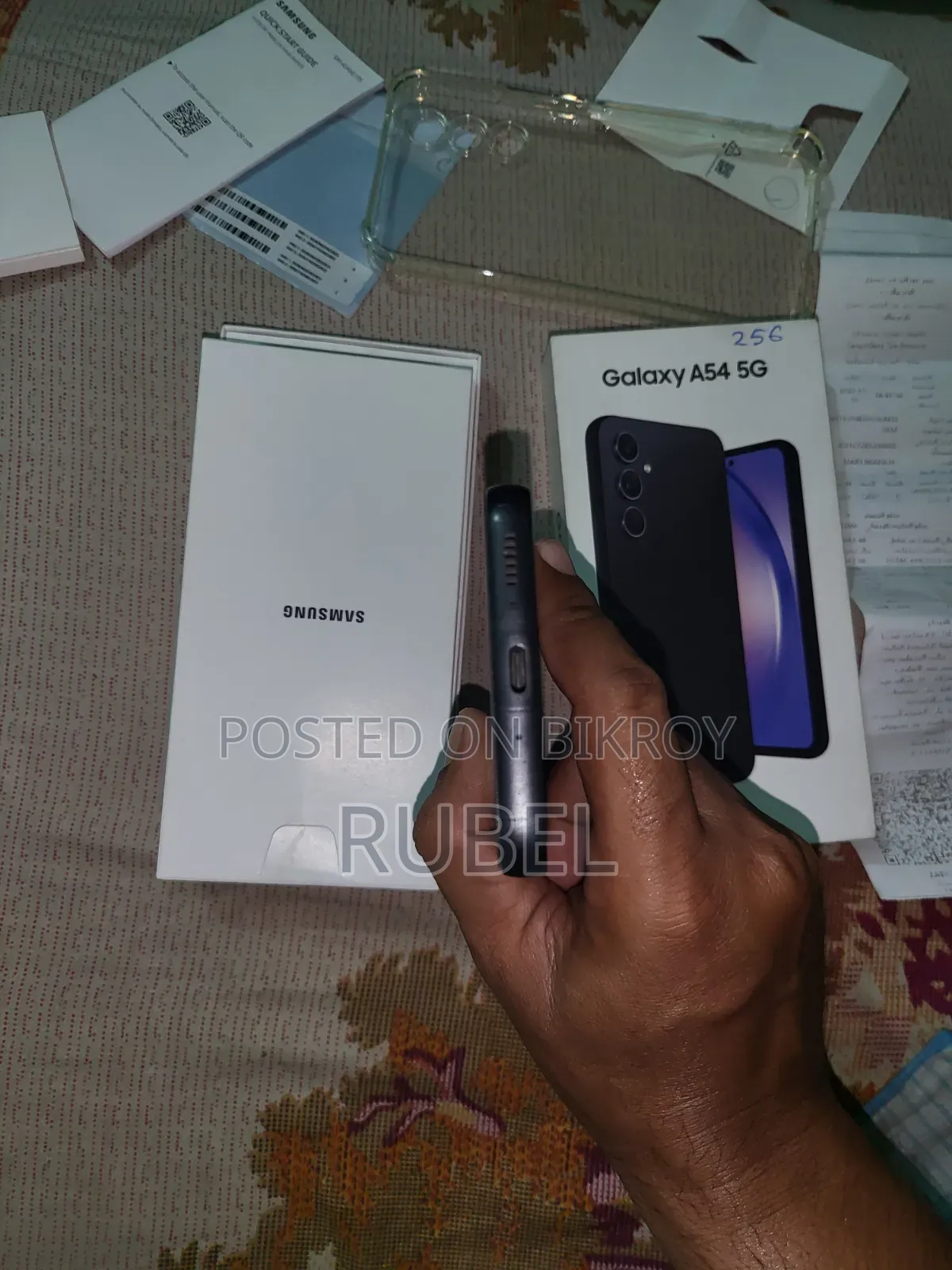 New Samsung Galaxy A54 5G 256 GB Black