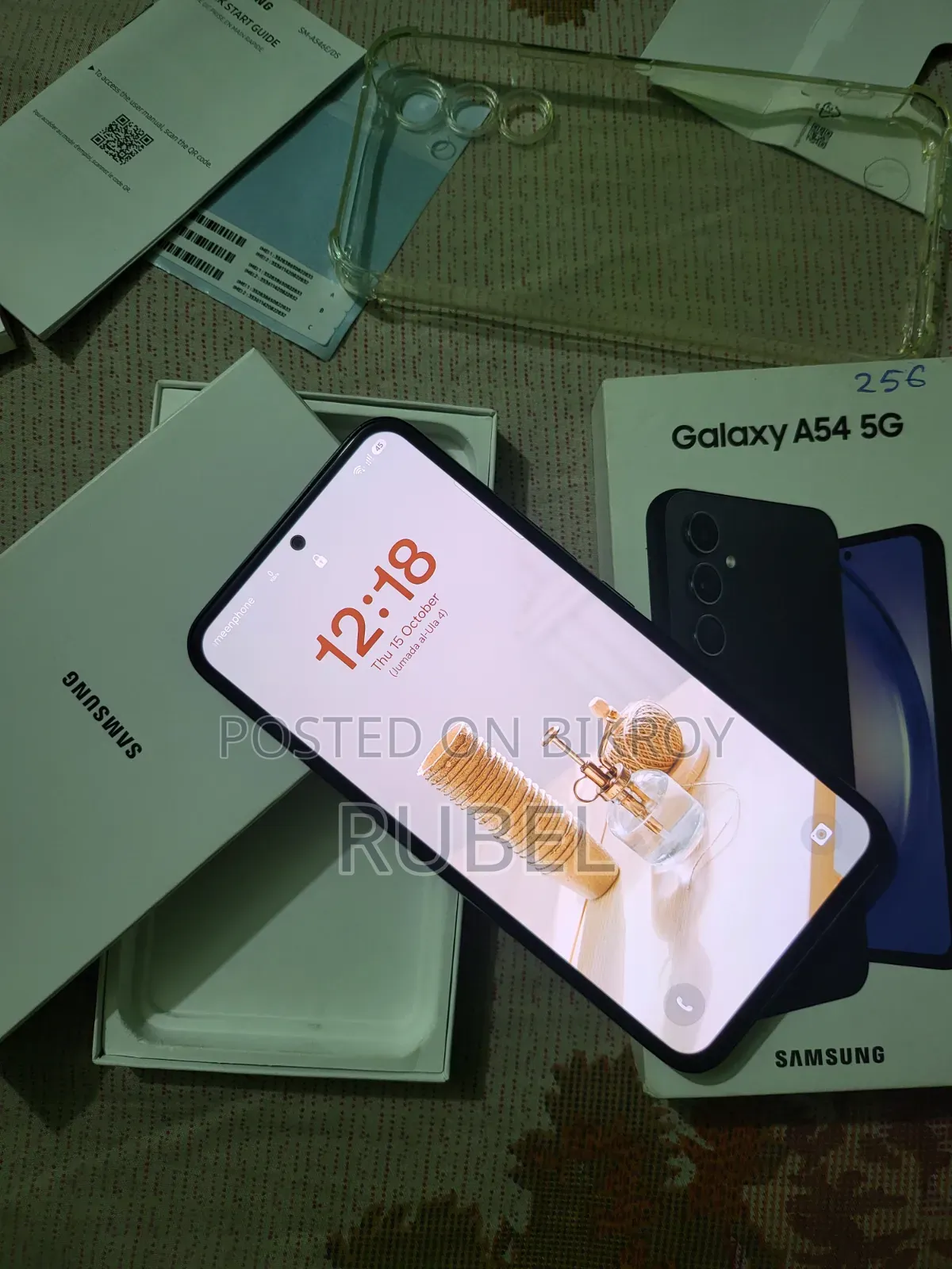 New Samsung Galaxy A54 5G 256 GB Black