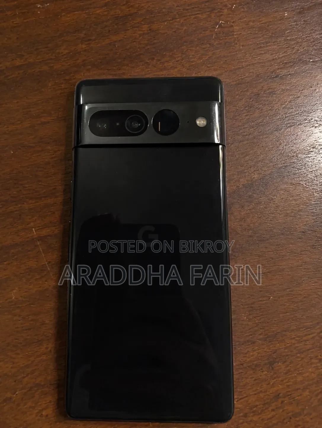 গুগল পিক্সেল ৭ প্রো ১২৮ জিবি ব্ল্যাক