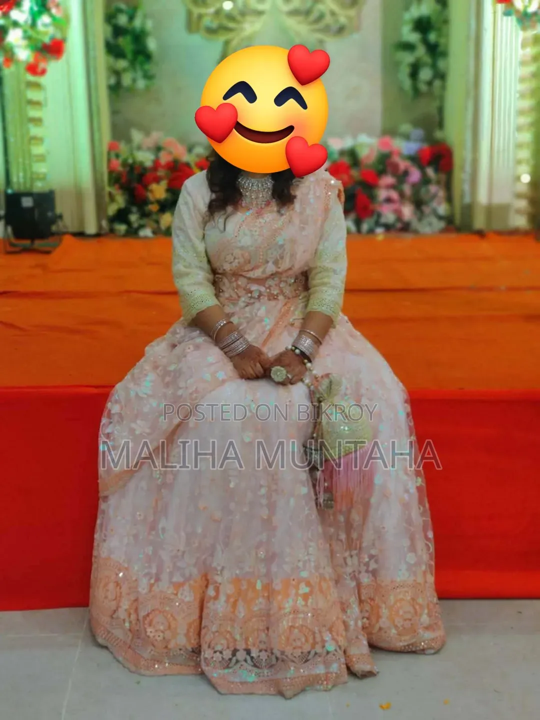 Party Lehenga for sale, fresh condition.