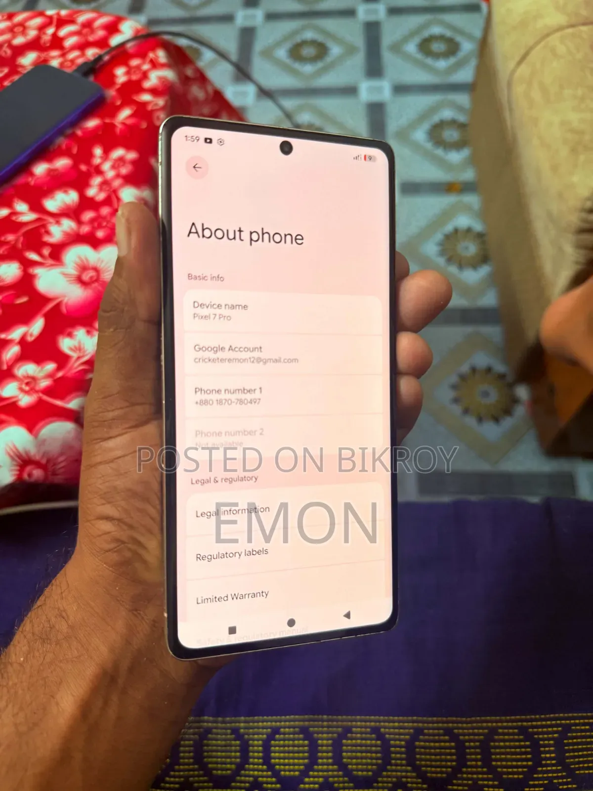 Google Pixel 7 Pro 128 GB Bronze