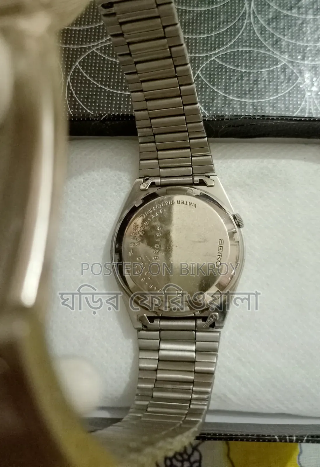 অরিজিনাল সিকো ৫ অটোমেটিক ওয়াচ ৯০% ফ্রেশ কন্ডিশন
