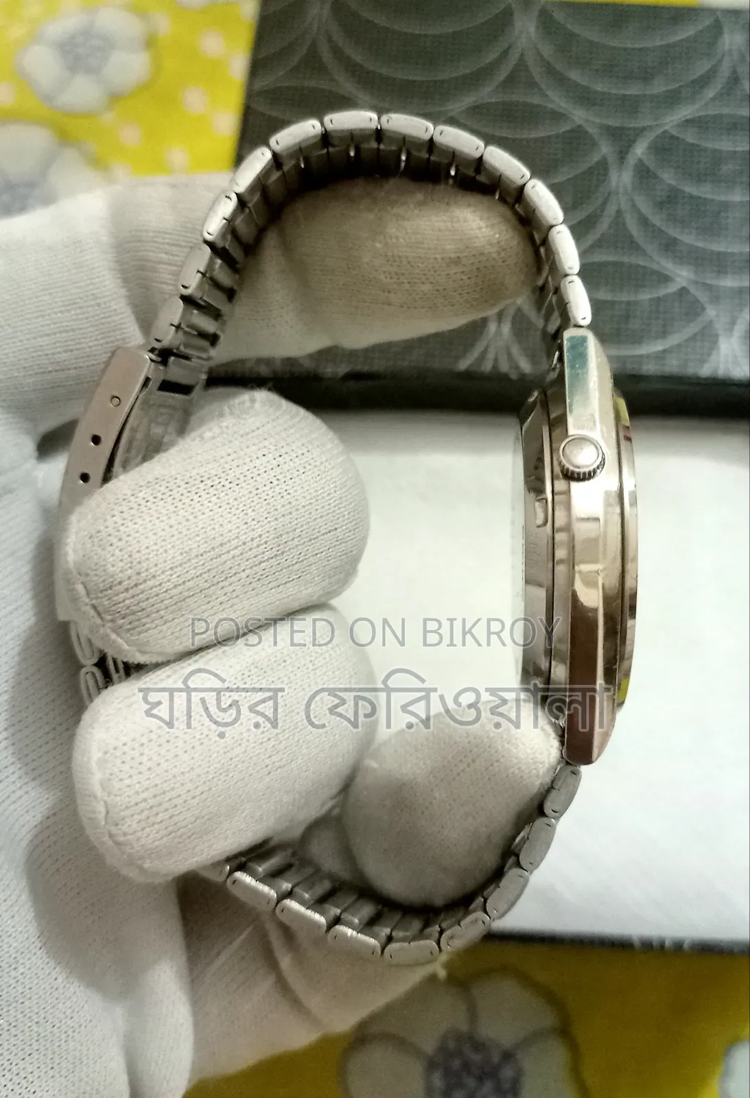 অরিজিনাল সিকো ৫ অটোমেটিক ওয়াচ ৯০% ফ্রেশ কন্ডিশন