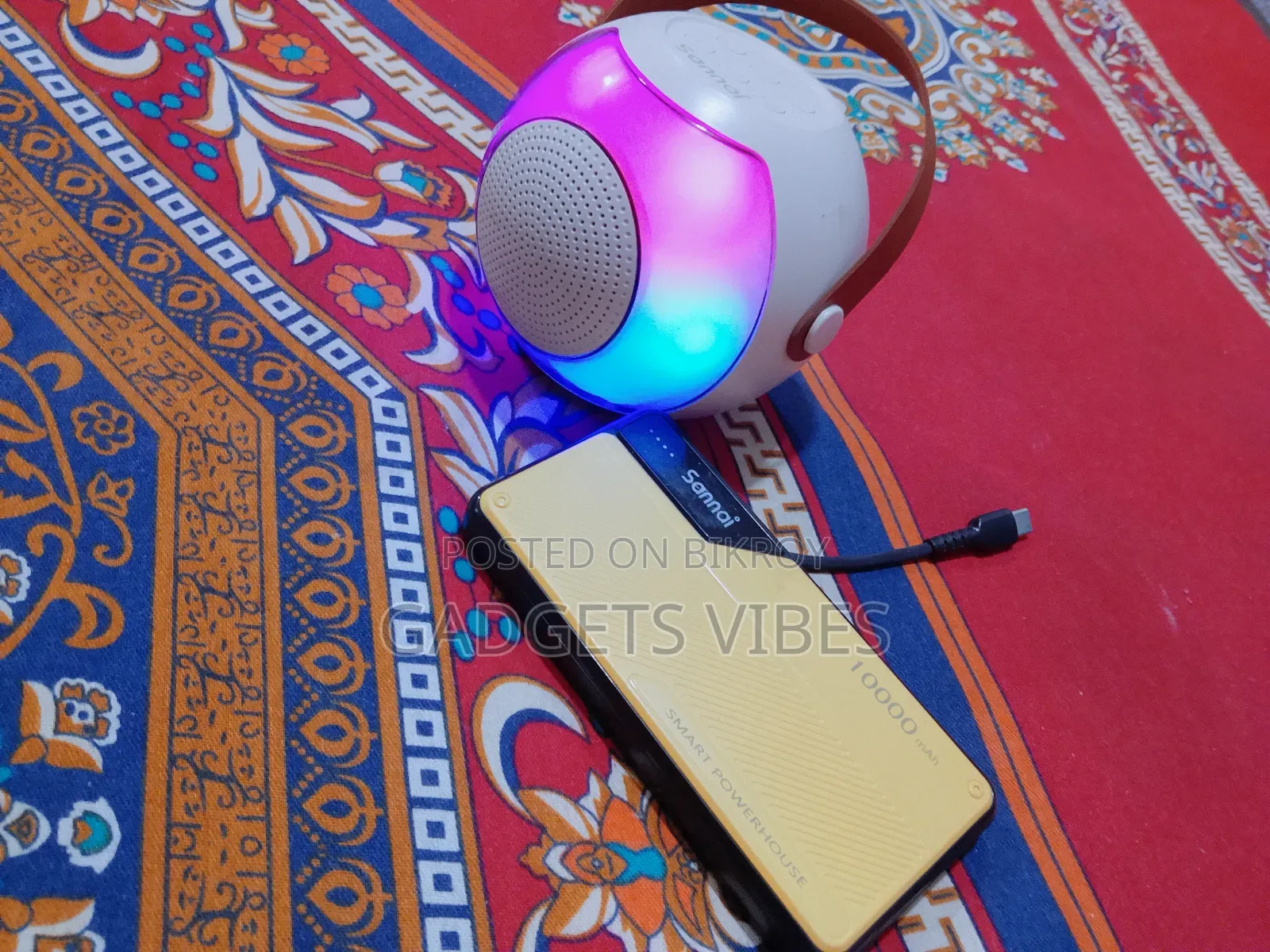 Sannai All Most New Power Bank D RGB Speaker