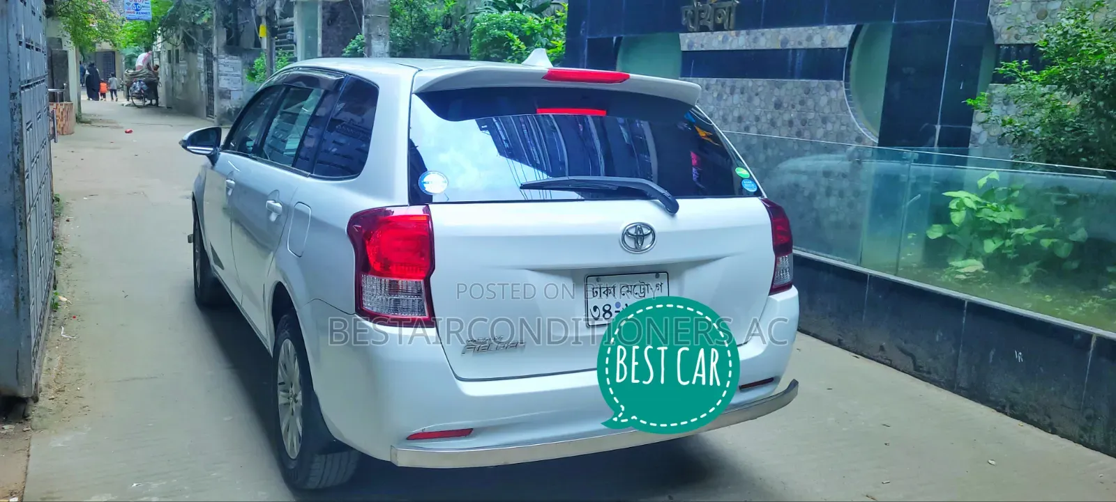 Toyota Corolla Fielder 1.5 Petrol All-Wheel Drive 2012 White
