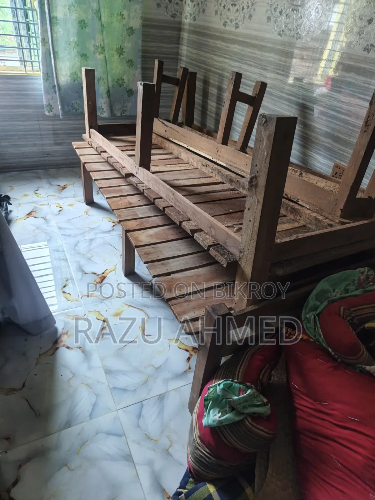 Used Chowki (Wooden Bed)
